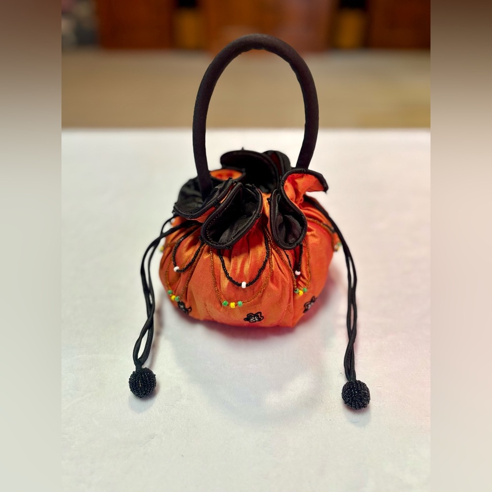 Y2K Satin Beaded Pouch Bag Dani costume accessory hocus pocus
